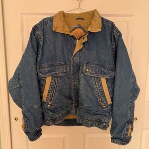 Vintage 90s North West Blue Heavyweight Denim Jacket Men’s Size Large